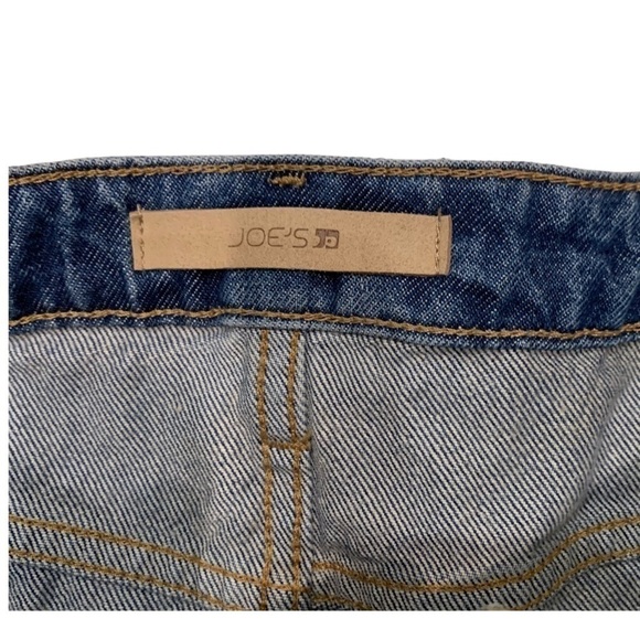 Joe’s Jeans Vivien High Low Frayed Hem Light Wash Jean Skirt New w/ Tags Sz 27 - Picture 10 of 12